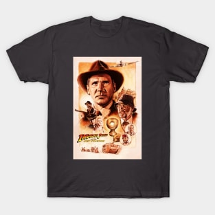 The last crusade poster - newspaper style T-Shirt